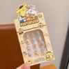 Pegatinas de Uñas Sanrio para Niñas, Arte de Uñas Lindo y Divertido, Piezas de Uñas para Estudiantes, Piezas de Uñas Dulces, Uñas Postizas para Niños