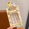 Pegatinas de Uñas Sanrio para Niñas, Arte de Uñas Lindo y Divertido, Piezas de Uñas para Estudiantes, Piezas de Uñas Dulces, Uñas Postizas para Niños