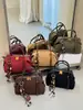 Bolso Retro de Color Sólido a la Moda para Mujer, Nuevo Estilo 2026, Bolso Cruzado para el Trabajo, Bolso Pequeño Tote Exquisito con Personalidad