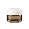 Fabricante mayorista en stock de tarros de vidrio transparente para crema de 5 g y 15 g para envases de crema facial para el cuidado de la piel y contorno de ojos, materiales de embalaje cosmético
