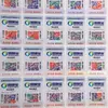 Venta al por mayor de etiquetas antifalsificación de código QR a cuatro colores con números de serie variables; se añaden marcas anti-falsificación sin aumentar el precio; etiquetas adhesivas anti-falsificación