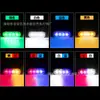 Luz Lateral Popular Transfronteriza 4LED, Luces Centrales de Rejilla de Alto Brillo, Luces de Advertencia Intermitentes, 12-24 Universal Ultra Delgadas para Modificación