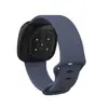 Para fitbit versa3/4/sense pulseira esportiva de silicone pulseira de reposição atacado no local cabelo rápido