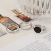 Anillo de Apertura Geométrica de Moda Transfronteriza Estilo Frío Set de Tres Piezas Anillo Elegante de Celebridad de Internet Anillo para Dedo de Comida Dongdaemun