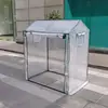 Invernadero Transparente Plegable para Jardinería Doméstica Habitación Cálida Mini Solárium Cubierta para Jardín de Balcón Cubierta Protectora para Plántulas