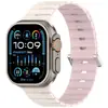 Fábrica Adequado para Apple Watch Série Completa S1-11/Ultra/Se Harmônica Tira Magnética de Silicone Duas Cores