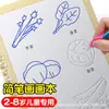 Libro de Dibujo con Surcos para Niños de 2 a 8 Años, Set de Entrenamiento de Control del Lápiz de Dibujo para la Iluminación, Tablero de Moldes Mágicos para Bebés de Jardín de Infancia