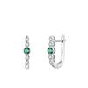 Luz Luxo S925 Prata Esterlina Novos Brincos Esmeralda Anel Feminino Elegante Retro Requintado Terno de Jóias de Alta Qualidade