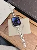 Correa de Metal con Diseño de Ola de Estrella y Puntos Adecuada para Apple Watch iWatch 12ª Generación 11/10