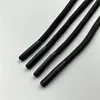 Cordão de moletom 5mm poliéster revestido de silicone cordão de vestuário 1,35m Cintura de calça casual cordão redondo
