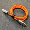 Batería Externa para Teléfono Móvil de 120W Cable de Datos Huawei Tipo Adecuado para Apple Xiaomi Android Cable Serpiente Aleación de Zinc