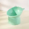 Comedero para mascotas con boca inclinada, comedero elevado de colores dulces, comedero para perros que protege el cuello y anti-derrames, apto para gatos, cachorros y perros pequeños, un solo comedero