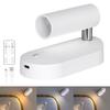 Lámpara de pared interior inteligente con control remoto, foco de luz LED de inducción de cuerpo humano, carga inalámbrica, nueva, transfronteriza