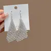 Brincos Geométricos Metálicos Plissados Minimalistas Exagerados de Alta Qualidade, Brincos de Tarraxa Florais Franceses Vintage Estilo Ins em Formato de Coração