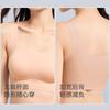 Ropa interior sin costuras para mujeres con busto grande, sujetador tipo chaleco minimizador, 7A antibacteriano, cómodo, transpirable, sujetador para realzar busto pequeño, copa completa fina