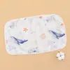 Almofada de Nuvem para Recém-Nascidos, Almofada Plana para Bebê, Almofada para Bebê, Almofada de Nuvem de Gaze, Absorvente de Suor, Respirável, Paninho de Arroto Lavável à Máquina