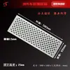 Tapa de canaleta abierta de acero inoxidable de fábrica, tapa de canaleta de drenaje de cocina, rejilla de acero inoxidable 304 anti-bloqueo anti-rata, venta directa