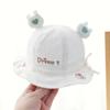 Gorro de bebé de primavera y verano, sección fina para niños y niñas, bebés y niños pequeños, bonito y súper bonito sombrero de pescador con sombrilla, sombrero de lavabo con sombrilla de verano