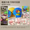 Caneta Marcadora Acrílica Noya com Tinta Líquida Direta, Cores Empilháveis, Corpo Redondo, Ponta Macia com Controle de Tinta, Caneta de Aquarela Infantil, Caneta para Graffiti em Bolsa de Tecido