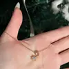 2025 Nuevo Collar Colgante Estrella Curva de Diamantes Completos Estilo Coreano, Exquisita Cadena para Clavícula de Lujo Ligero Nicho para Mujeres