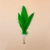 Stock Mayorista del Fabricante de Palos Largos de Alambre de Acero para Juguetes de Gato con Cabezales Intercambiables, Plumas de Pájaro, Juguetes para Gatos