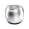 Caixa de Som Bluetooth Sem Fio Metal Pequeno Canhão Alto Volume Portátil Cavalo Correndo Luz Respiratória Caixa de Som Versão Bluetooth 5.3