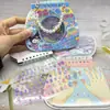 Nuevo Estilo Vestido de Niña para Disfrazarse, Arte de Uñas y Libro de Pegatinas para Disfrazarse para Niñas, Libro de Juegos, Regalo para Niños