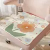 Cojín de seda helada de dibujos animados para uso doméstico, transpirable, apto para todas las estaciones, resistente a la suciedad, antideslizante, cómodo para sentarse durante mucho tiempo, cojín para silla de oficina