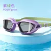 Gafas de Natación Impermeables y Anti-Vaho para Adulto Gafas de Natación Planas 2025 Nuevo Gafas de Natación de Silicona para Carreras Fabricante Venta al por Mayor