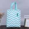 Bolsas Não Tecidas Prontas, Bolsas Coloridas Dobráveis para Compras de Roupas, Bolsas Publicitárias Estéreo Revestidas com Logotipo Imprimível