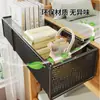 Cesta colgante de almacenamiento para mesita de noche de dormitorio, estante colgante sin taladro, organizador de snacks y artículos varios para la mesita de noche de estudiante universitario