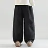 Valle del Viento 2026 Otoño Nuevos Elegantes Geniales Versátiles Personalizados para Niños Costura Sueltos Pantalones de Mezclilla para Niños Pantalones Largos de Primavera y Otoño