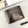 Spot Comércio Exterior Novo Carteira Masculina Moda Tendência Masculina Curta Multi Cartões Zíper Porta Moedas