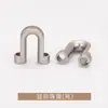 Ponteira Redonda com Cordão e Sino de Metal Ponteira Reta em Liga de Zinco Galvanizado para Cordão de Calça Acessórios de Vestuário Jin Da