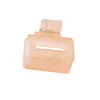 Gel Rectangular Acrílico Rectangular Pequeño Pinza para el Cabello Pinza Pinza Pinza para el Baño Pinza para el Cabello Tocados de Maquillaje Accesorios para el Cabello