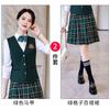 Traje de Chaleco Profesional Estilo Universitario Bar ktv Hotel Recepción Herramientas Uniforme jk Logo Bordado