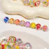 Cuentas Lindas Pintadas a Mano Corazón Colorido Verano Dopamina Accesorios para Ropa Cuentas Sueltas DIY Niña con Cuentas Puntos