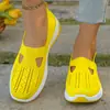 Temu Sapatos Casuais Femininos Transfronteiriços Fábrica Sapatos Macios Respiráveis Moda Sapatos de Mãe Sapatos Esportivos Femininos Dropshipping