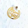 Cartão com tema Dia das Mães criativo acrílico bolo decoração plug-in Lanterna ornamentos festa feriado decoração