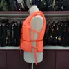 Colete Salva-Vidas para Adultos, Colete Flutuante para Pesca e Natação, Colete Salva-Vidas Profissional Portátil Anti-Afogamento, Colete de Barco para Sobrevivência