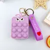 Bolsa de Monedas Linda para Niños, Almacenamiento de Artículos Pequeños, Mini Bolsa de Silicona Personalizada de Dibujos Animados, Bolsa para Auriculares Inalámbricos al por Mayor