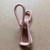 Clipes Coloridos de Arame Multicor Revestidos de Plástico para Secar Roupas e Meias, Pregadores de Roupa Verdes Ecológicos e Duráveis, Clipes à Prova de Vento