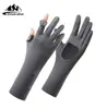 Luvas de Proteção Solar de Verão Femininas, Comprimento Estendido, Respiráveis, Antiderrapantes, Com Tampa Flip-Top, Compatíveis com Tela de Toque, Proteção UV ao Ar Livre, Luvas de Seda Gelada no Atacado
