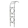 Suporte de Flores Meia Lua Suporte para Trepadeiras Suporte de Ferro para Flores Suporte para Rosas Uvas Suporte Fixo Externo para Horta