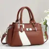 Bolso de mujer versátil, único, moderno, de alta apariencia, simple y elegante, de importación, modelo nuevo 2026, con colores contrastantes y diseño elegante, adecuado para llevar cruzado o al hombro