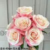 Rosa rosa hortensia boda flores artificiales arreglo de escena arreglo floral arreglo floral DIY materiales para arreglos florales flores falsas