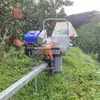 Construção de Pomar Agrícola Veículo de Transporte de Via Única Montanha Dupla Veículo de Transporte Ferroviário Trem de Estufa Elétrica Área Montanhosa Jardim de Chá