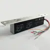 Cerradura de Perno Eléctrico de Panel Estrecho de 5 Hilos con Retardo de 5 Núcleos, Cerradura Electrónica de 12V con Retroalimentación de Señal, Cerradura de Control de Acceso Eléctrico, Control Inteligente de Puertas