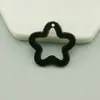 Estrela de Cinco Pontas Recortada em Acrílico Cor Sólida 3cm Furo para Pendurar Brincos DIY Pingente Acessórios de Joia Pingente de Chaveiro Bolsa