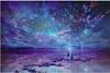1000 Pintura al Óleo Animal Viajero Espacial Paisaje Mar Egeo Pintura al Óleo Decoración Rompecabezas de Papel para Adultos Fuente Transfronteriza